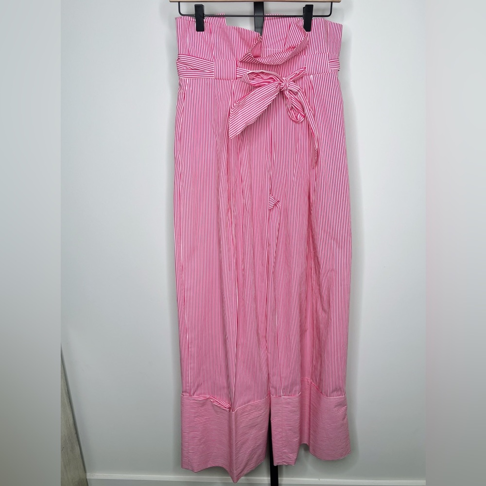 Zara High waisted stripe pants